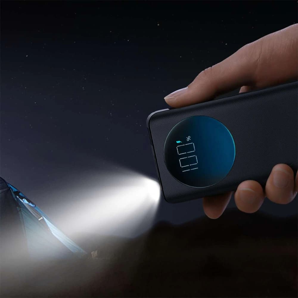 Joyroom JR-PBF03 powerbank 30000mAh 30W + USB-A / USB-C cable 25cm black - 14