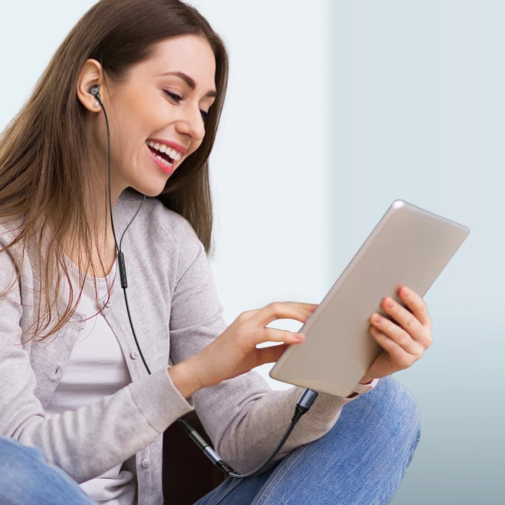 DAC-Adapter Joyroom SY-C01 USB-C / Mini-Klinke 3.5mm schwarz - 11