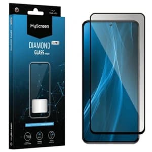 Hartglas MyScreen Diamond Glass Edge Lite Full Glue für Oppo A79 5G schwarz/black
