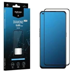 Gehärtetes Glas MyScreen Diamond Glass Edge Lite Full Glue für Realme GT 5G / GT Neo / GT ME schwarz/black