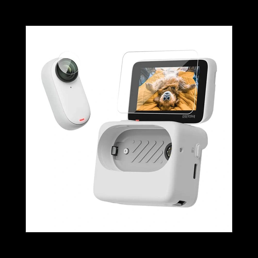 Das gehärtete Glas TELESIN für die Kamera Insta360 GO 3 - 6