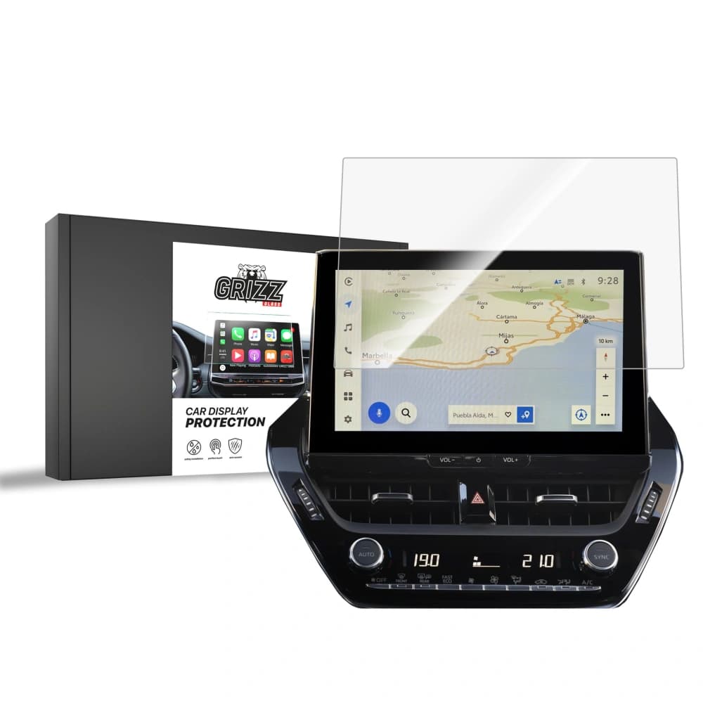 Ceramic GrizzGlass CarDisplay Protection Toyota Corolla Sedan 10,5" 2022-2025 - 1
