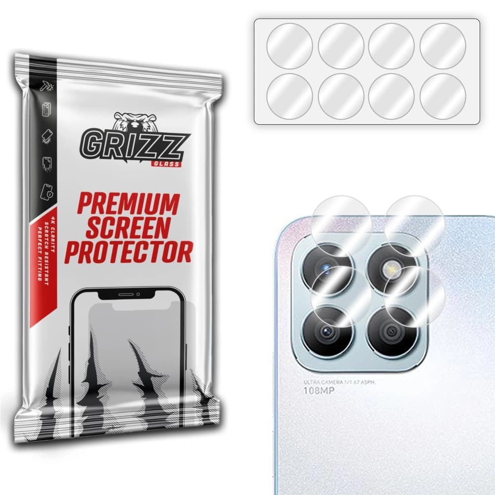 Glas für die Kamera GrizzGlass HybridGlass für Honor X8b - 1