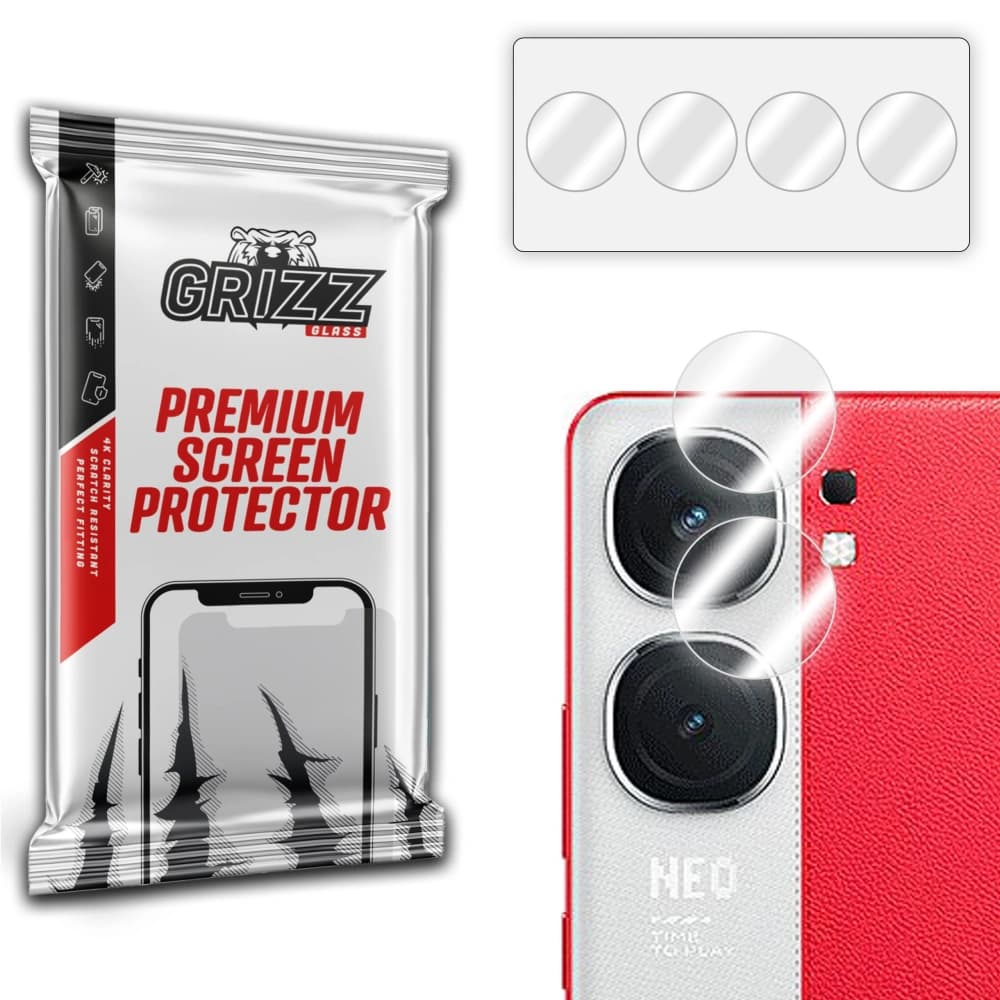 Glas für die Kamera GrizzGlass HybridGlass für Vivo iQOO Neo9 Pro - 1