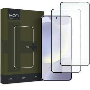 Hofi Glass Pro+ Samsung Galaxy S24 Black [2 PACK]