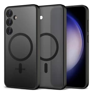 Case Tech-Protect MagMat MagSafe Samsung Galaxy S24 Matt Schwarz