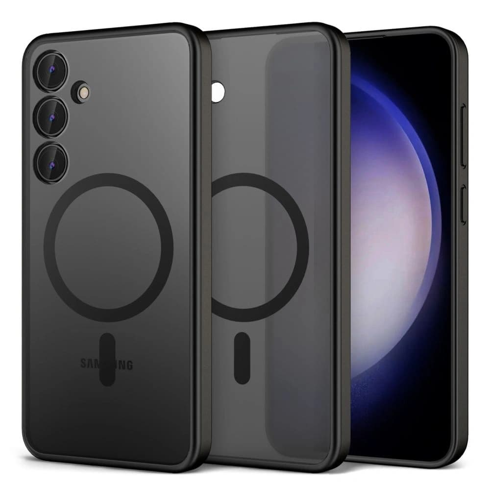 Tech-Protect MagMat MagSafe Samsung Galaxy S24 Matte Black - 1