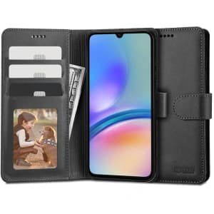 Tech-Protect Wallet Samsung Galaxy A05s Black