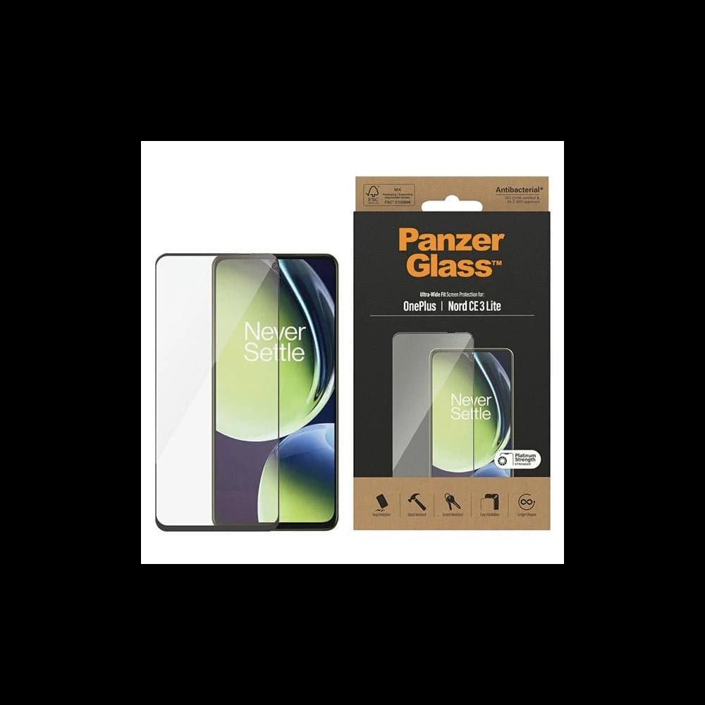 PanzerGlass Ultra-Wide Fit OnePlus Nord CE 3 Lite Screen Protection - 1