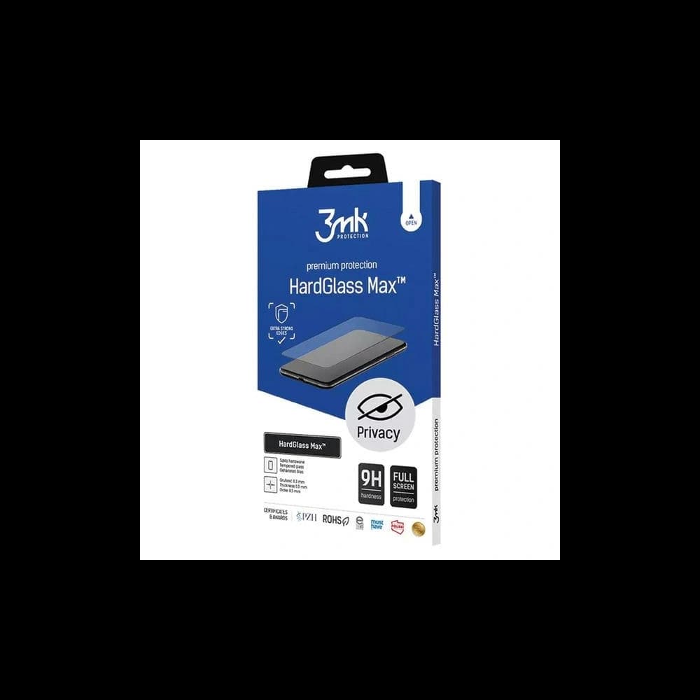 3MK HardGlass Max Privacy Apple iPhone 12 / 12 Pro black - 1