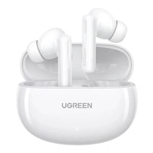 Kabellose In-Ear-Kopfhörer UGREEN WS200 HiTune T6 Hybrid ANC Bluetooth 5.3 in Weiß