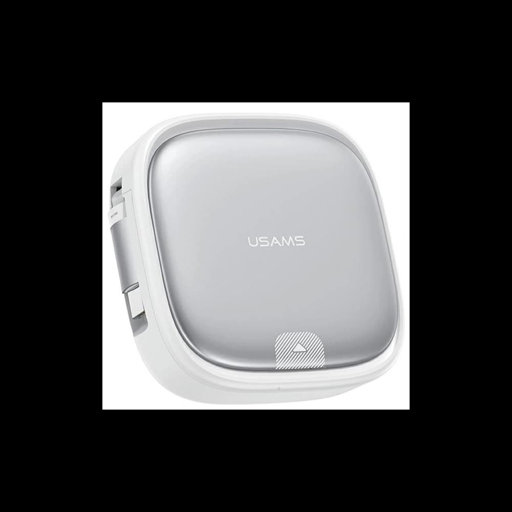 USAMS US-SJ650 3in1 cable MicroUSB / USB-C / Lightning 60W silver - 1