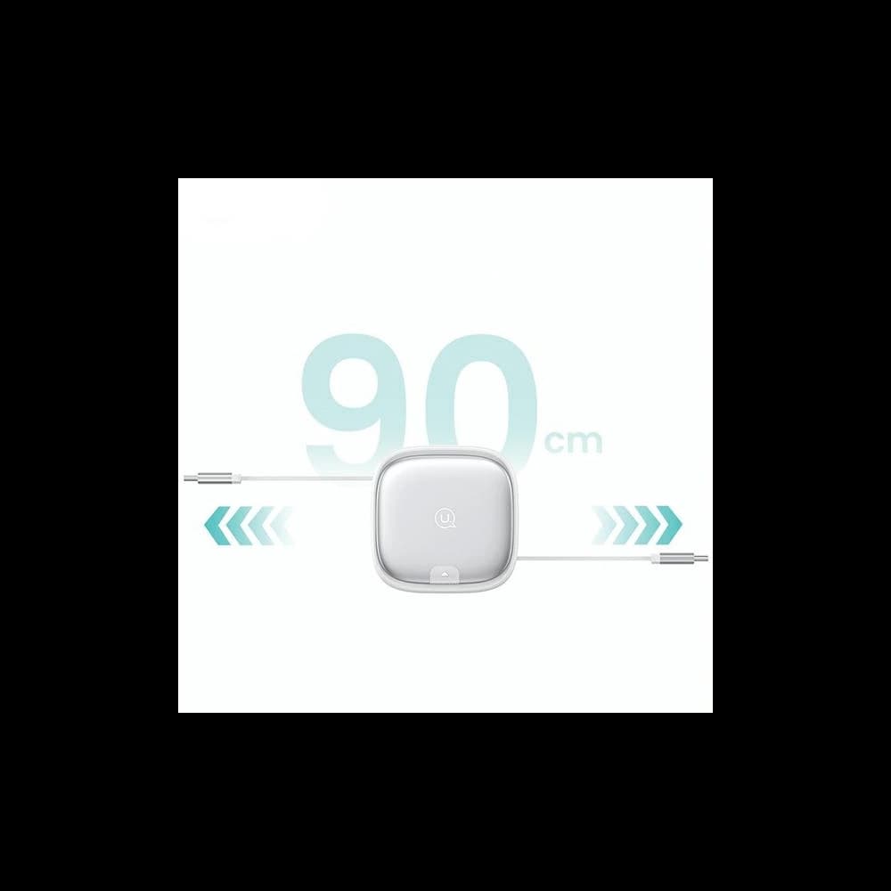 USAMS US-SJ650 3in1 cable MicroUSB / USB-C / Lightning 60W silver - 4