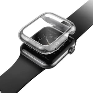Case UNIQ Garde Apple Watch 4/5/6/7/8/9/SE 44/45mm grau/ smoked grey