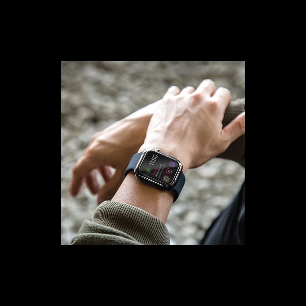 UNIQ Garde case Apple Watch 4/5/6/7/8/9/SE 44/45mm grey/smoked grey - 6