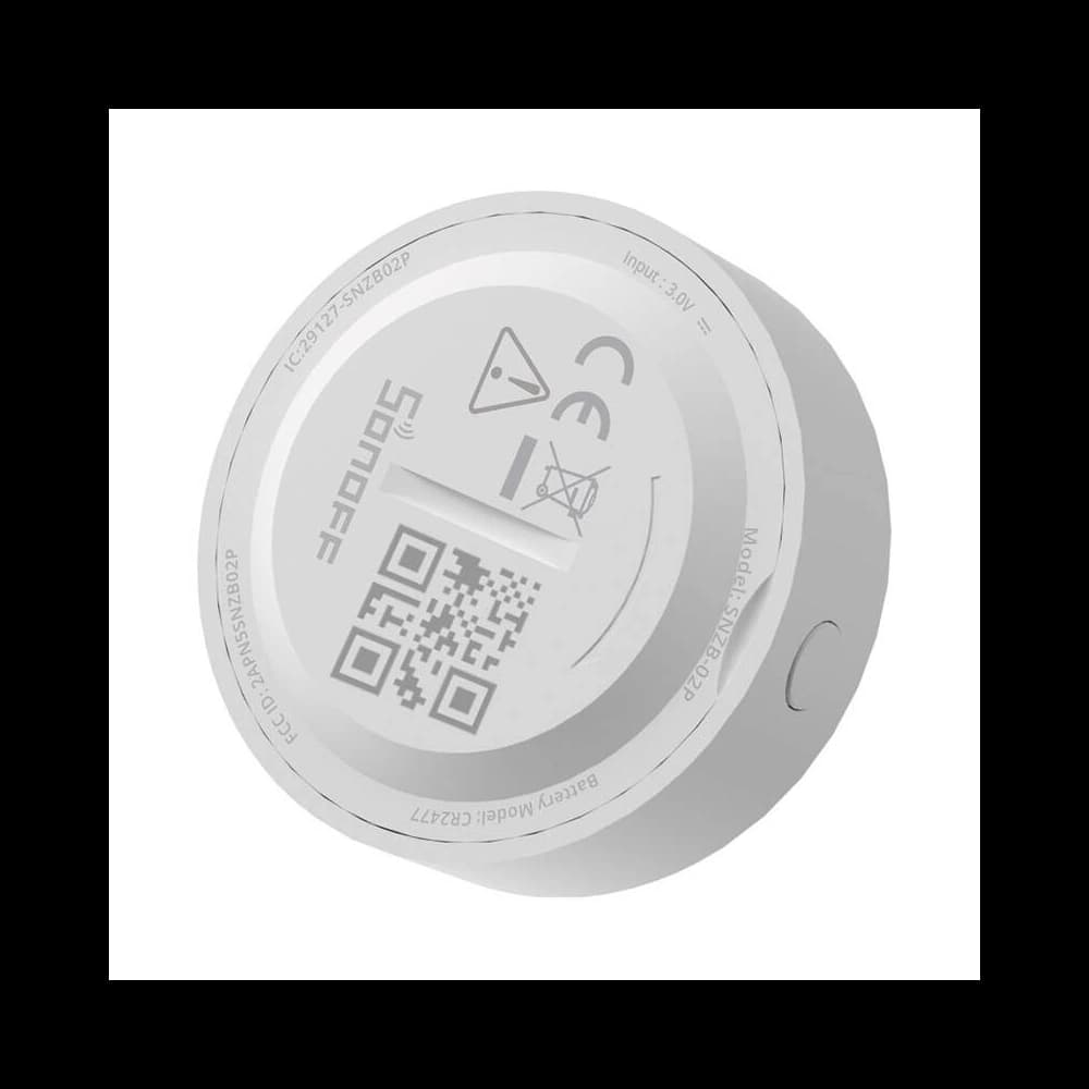 Intelligenter ZigBee Temperatur- und Feuchtigkeitssensor Sonoff SNZB-02P rund - 4