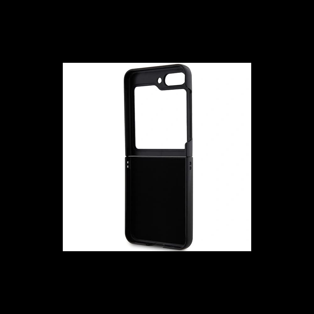 Case Karl Lagerfeld KLHCZF5SAPCHNPK Samsung Galaxy Z Flip5 Hardcase Saffiano Monogram Choupette Pin schwarz/black - 7