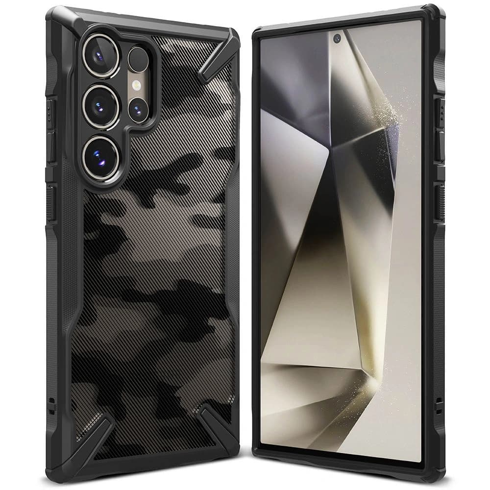 Ringke Fusion-X Samsung Galaxy S24 Ultra Camo Black - 2