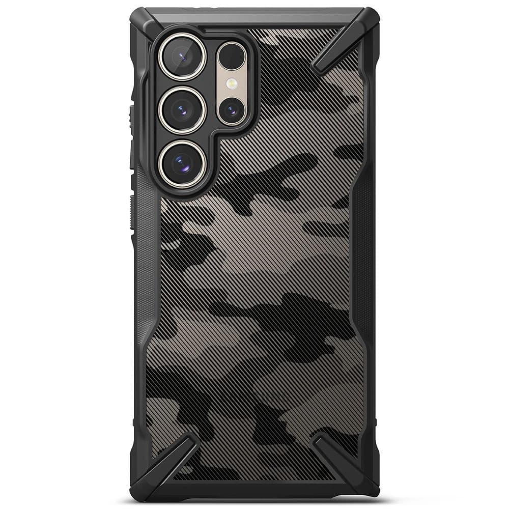 Ringke Fusion-X Samsung Galaxy S24 Ultra Camo Black - 3