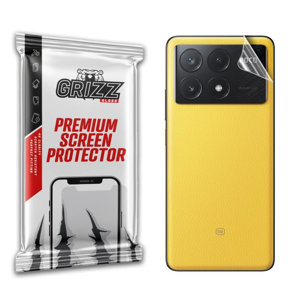 Folie für die Rückseite GrizzGlass UltraSkin für Xiaomi Poco X6 Pro - 1