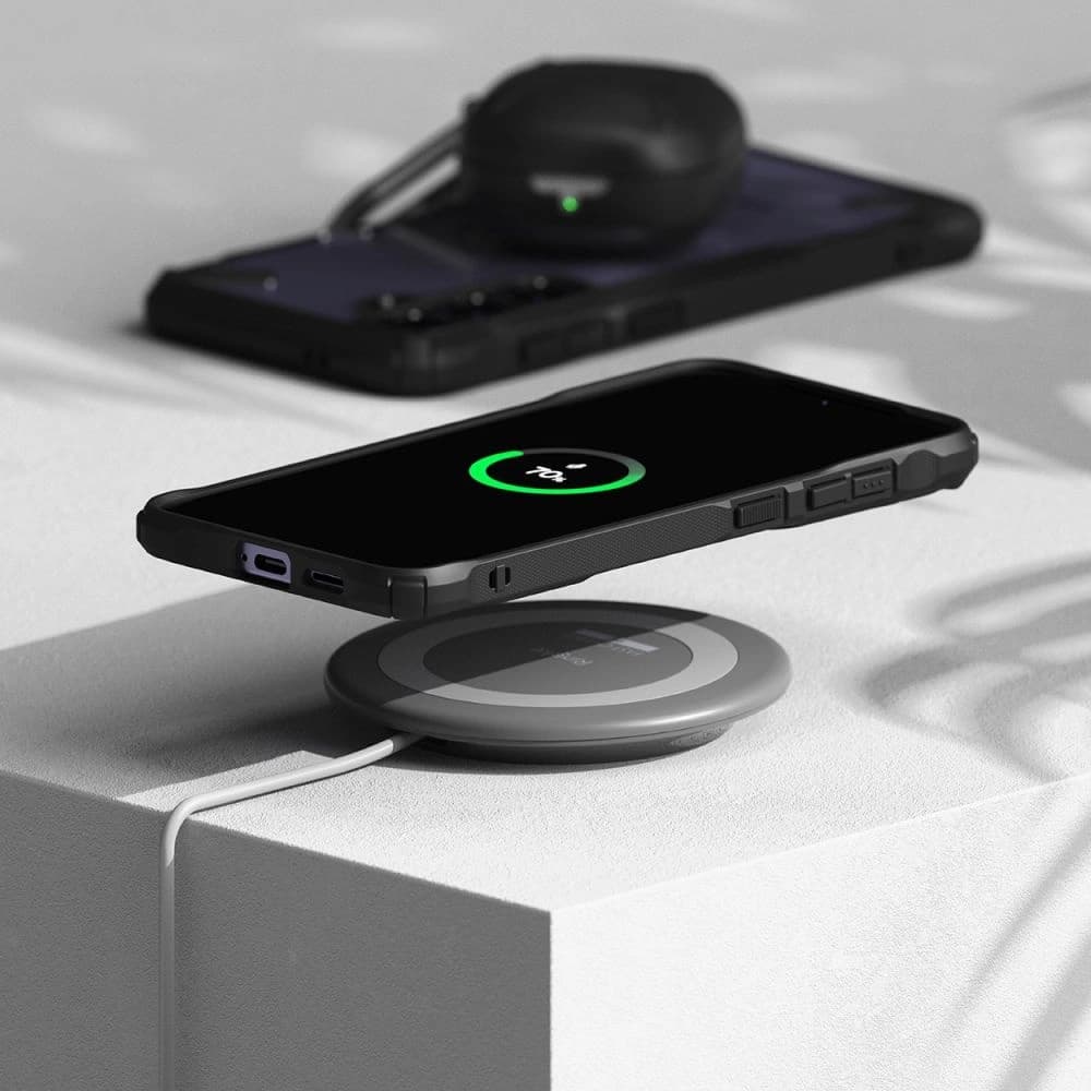 Case Ringke Fusion-X Samsung Galaxy S24+ Plus Schwarz - 8