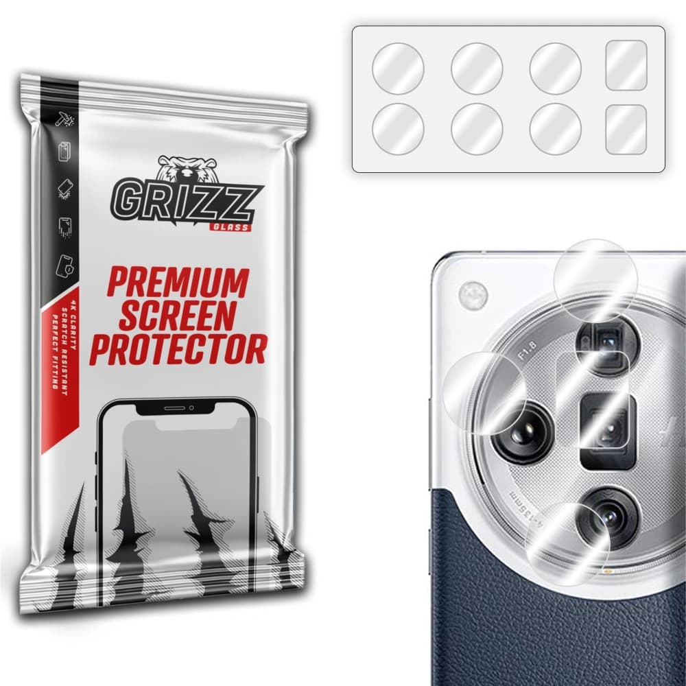 Glas für die Kamera GrizzGlass HybridGlass für Oppo Find X7 Ultra - 1