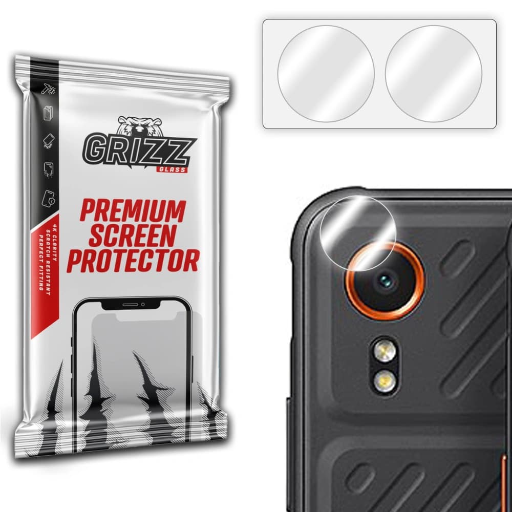 Glas für die GrizzGlass HybridGlass Kamera für Samsung Galaxy Xcover7 - 1