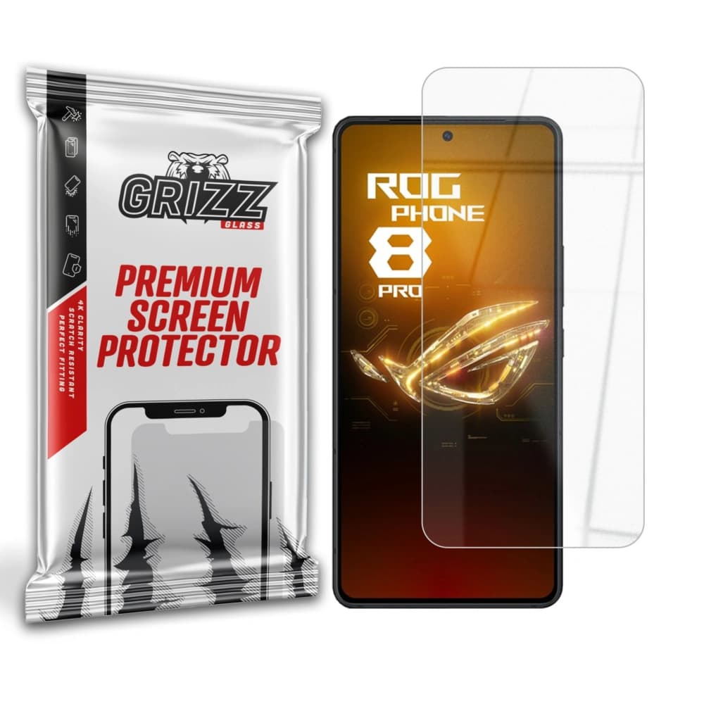 Hybriertes Glas GrizzGlass HybridGlass für Asus ROG Phone 8 Pro - 1