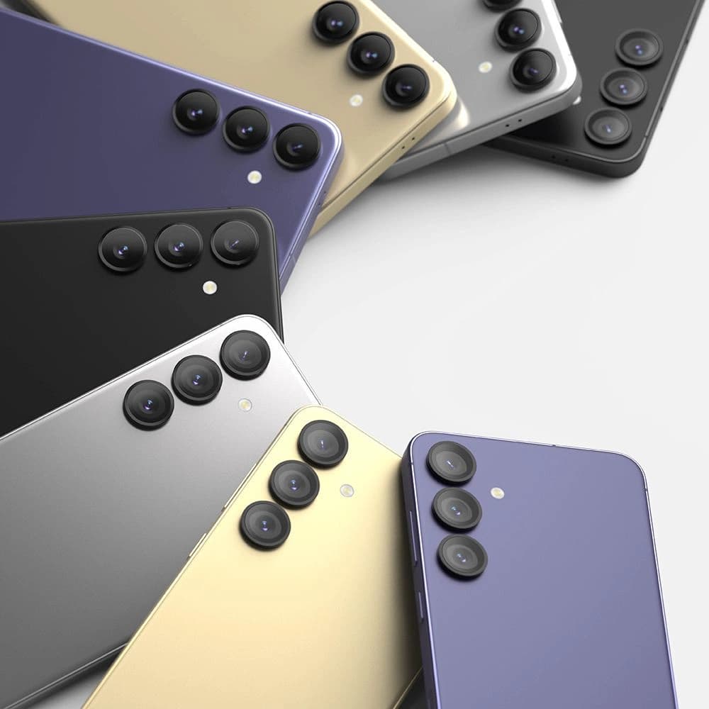 Überzug Ringke Kamera-Rahmen-Schutz Samsung Galaxy S24 Schwarz - 7