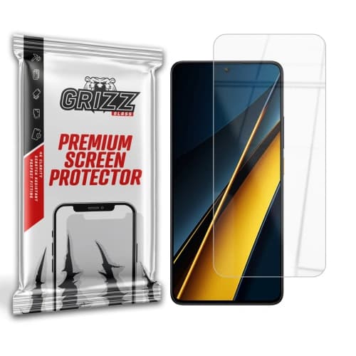 Hybrierglas GrizzGlass HybridGlass für Xiaomi Poco X6 Pro