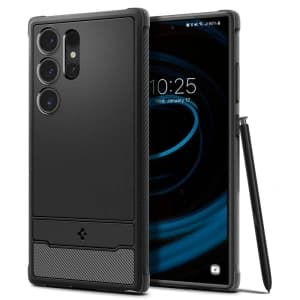 Case Spigen Rugged Armor Samsung Galaxy S24 Ultra Matt Schwarz