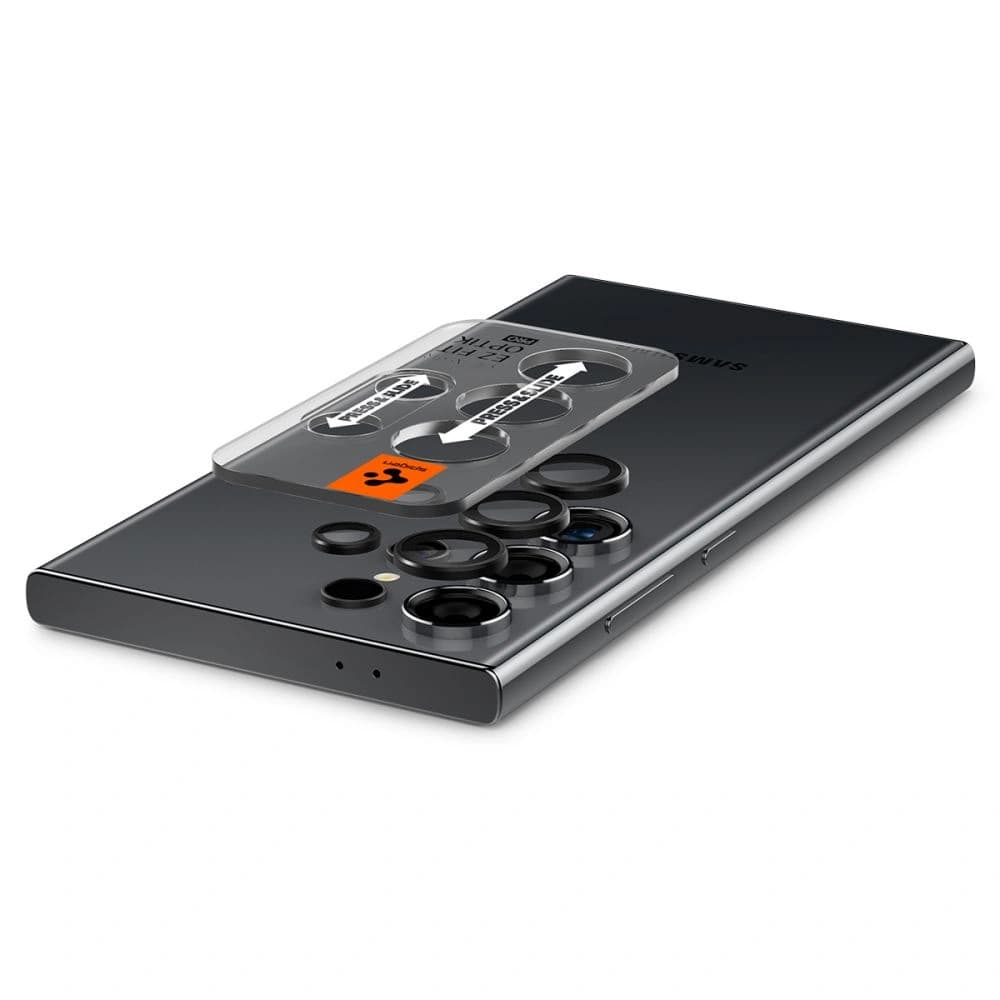 Spigen Optik.tr ez Fit Camera Protector Samsung Galaxy S24 Ultra Black [2 PACK] - 5