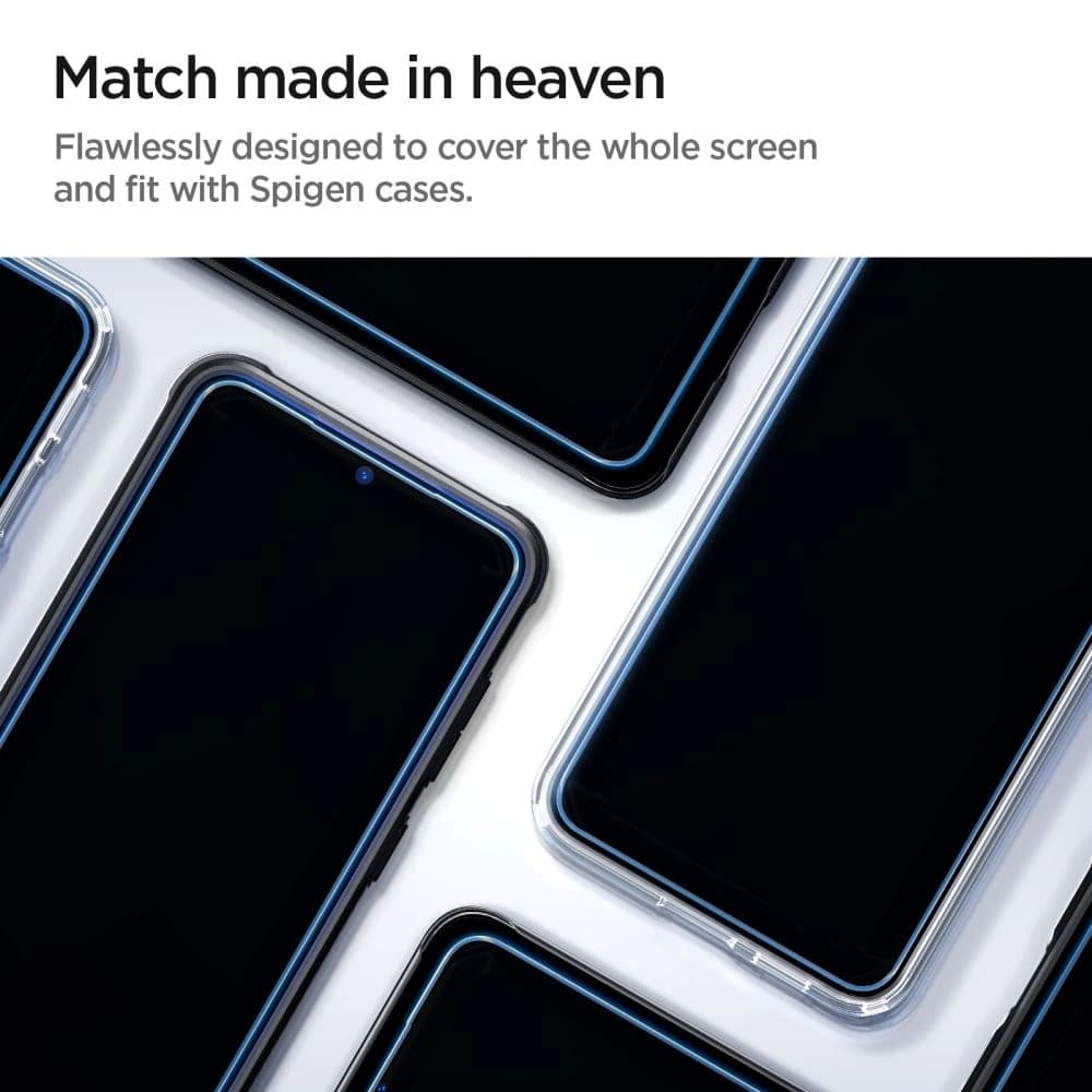 Gehärtetes Glas Spigen GLAS.tR ez Fit Samsung Galaxy S24+ Plus Clear [2 PACK] - 10