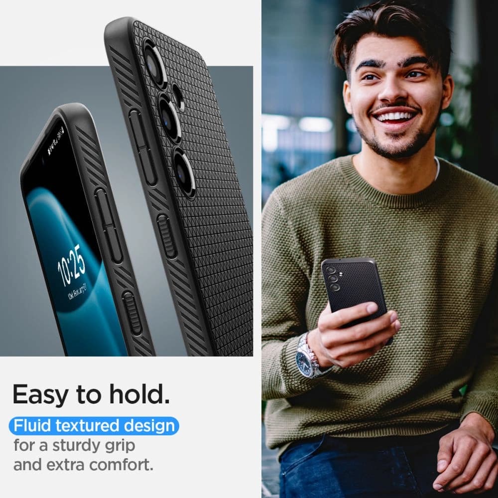 Spigen Liquid Air Samsung Galaxy S24 Matte Black - 14