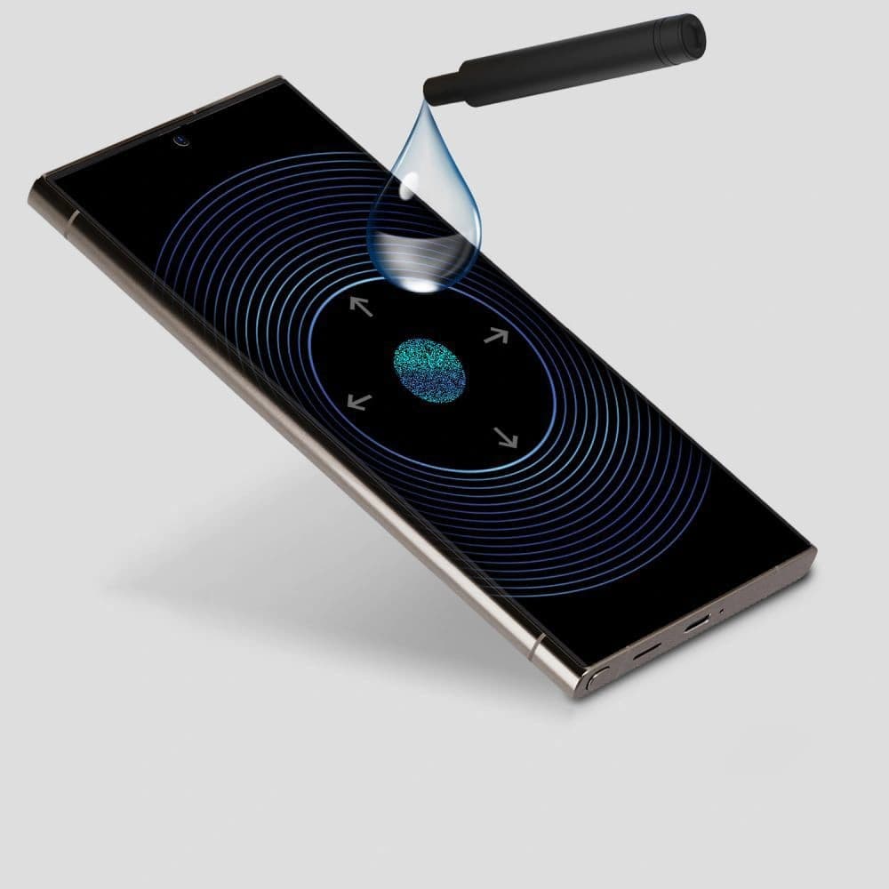 Gehärtetes Glas mit UV-Kleber Whitestone Dome Glass Samsung Galaxy S24 Ultra Klar [2 PACK] - 2