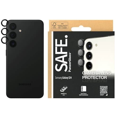 SAFE by PanzerGlass Samsung Galaxy S24 Hoops Camera black