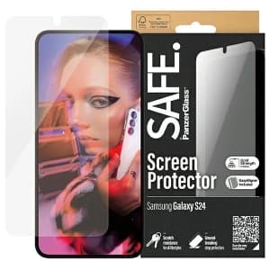 SAFE by PanzerGlass Samsung Galaxy S24 Screen Protection Ultra-Wide Fit