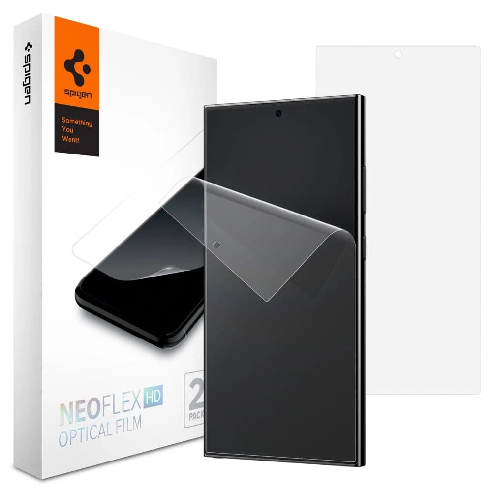 Spigen Neo Flex Samsung Galaxy S24 Ultra Clear [2 PACK] - 1