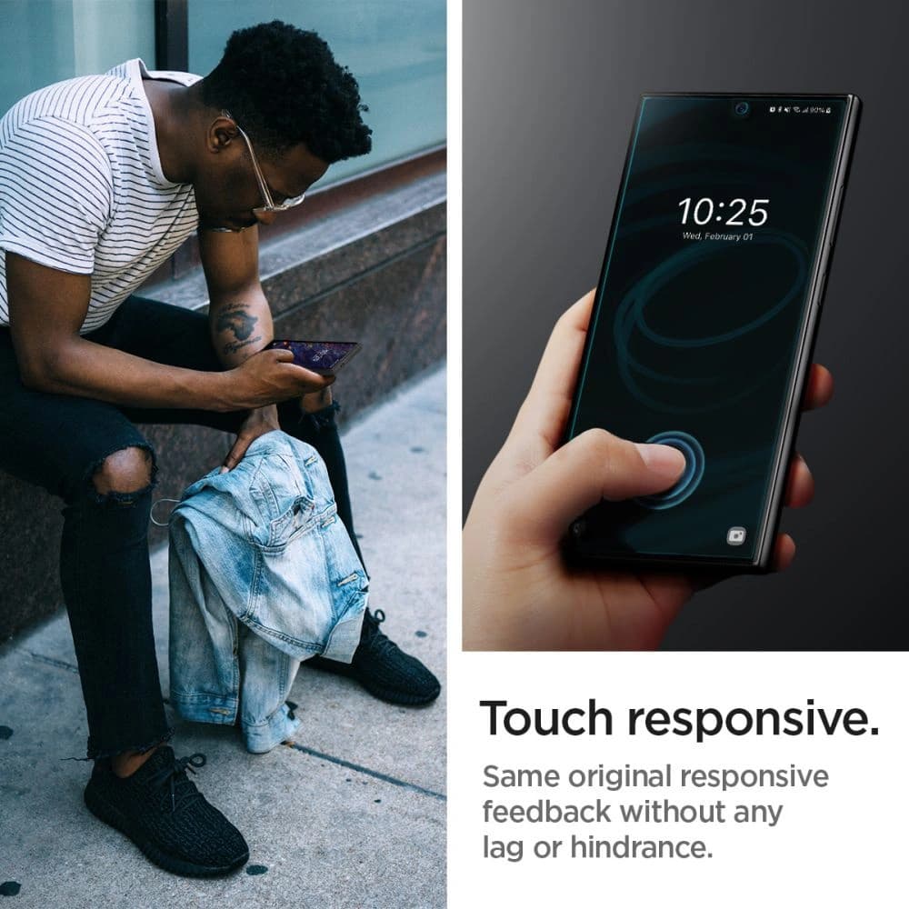 Spigen Neo Flex Samsung Galaxy S24 Ultra Clear [2 PACK] - 14