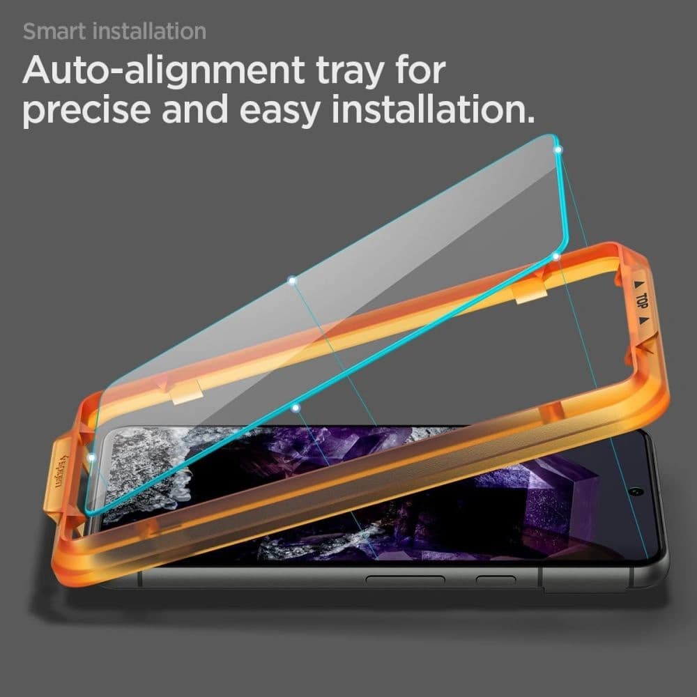 Spigen GLAS.tR AlignMaster Google Pixel 8 Clear [2 PACK] - 5