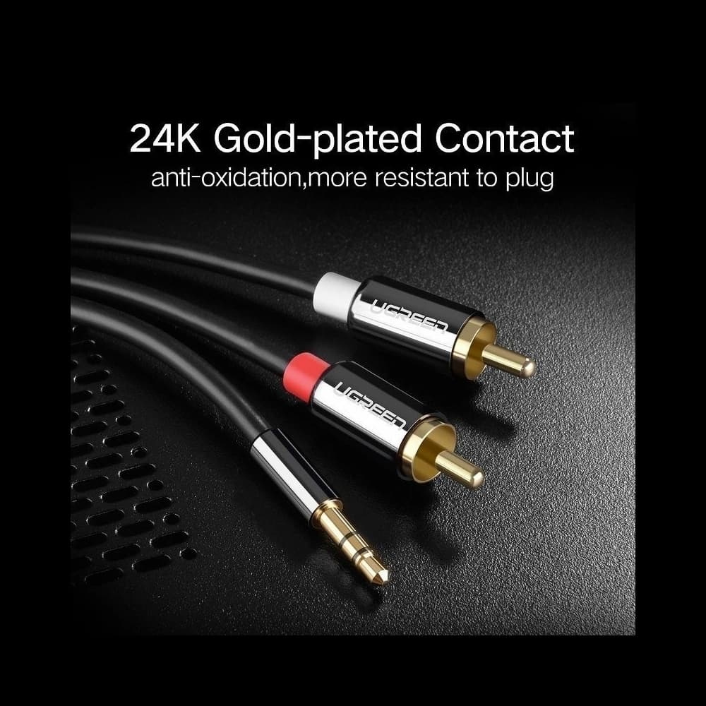 3,5mm Jack to 2RCA (Cinch) UGREEN Cable 1m - 4