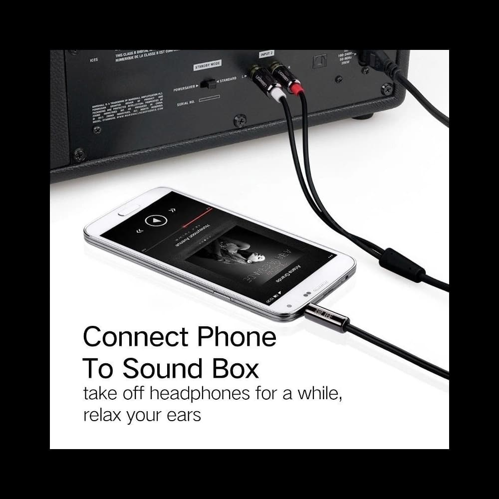 3,5mm Jack to 2RCA (Cinch) UGREEN Cable 1m - 6