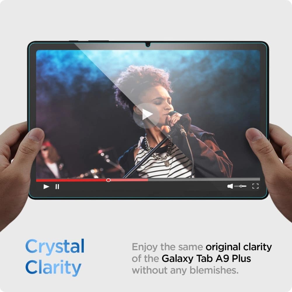 Spigen GLAS.tR Slim Samsung Galaxy Tab A9+ Plus X210 / X215 / X216 Clear - 9