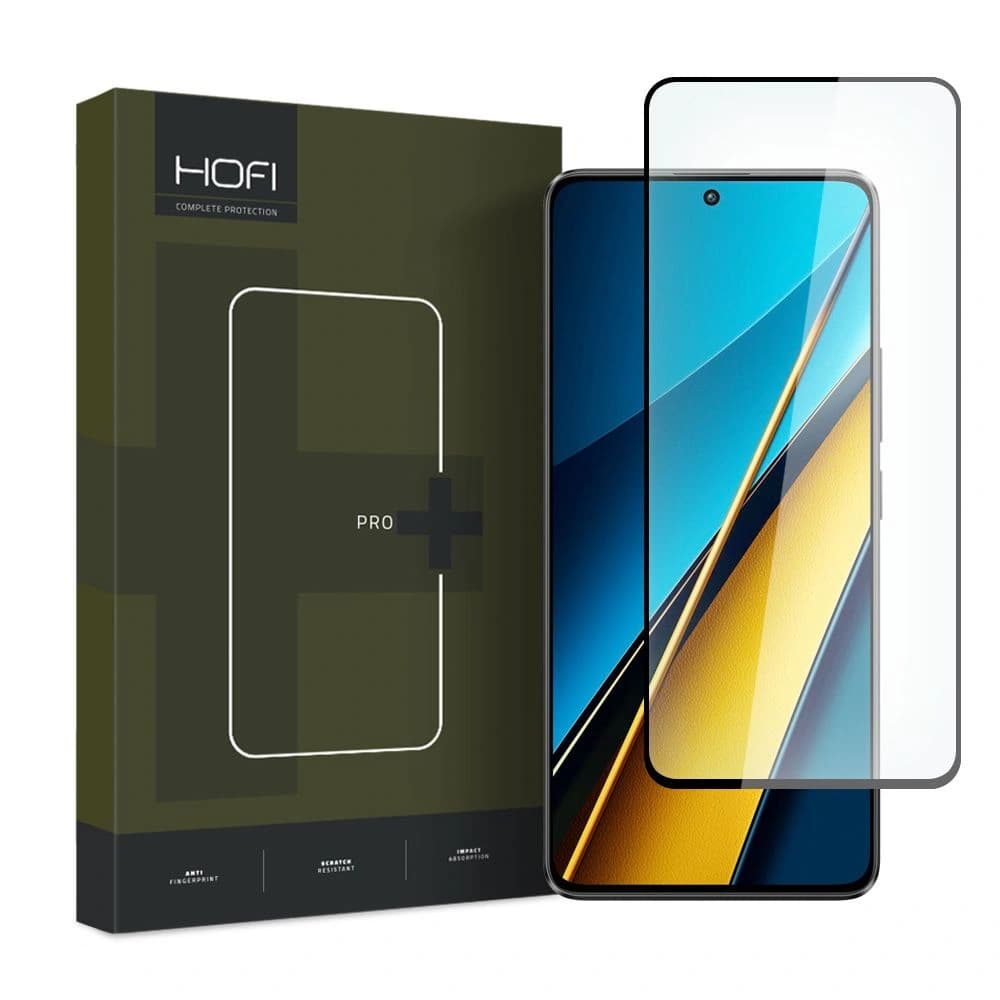 Hofi Glass Pro+ Xiaomi Poco X6 5G Black - 1