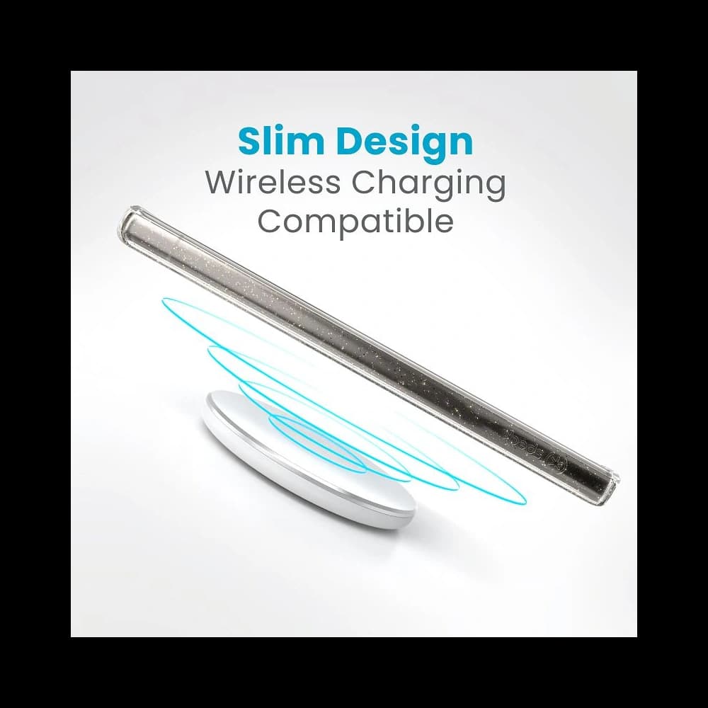 Case Speck Presidio Lux Glitter Samsung Galaxy S24 Ultra klar/gold Glitzer - 2