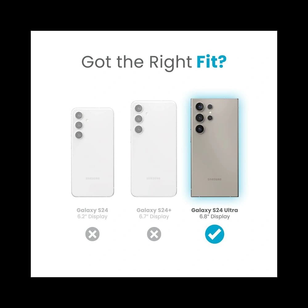 Case Speck Presidio Lux Glitter Samsung Galaxy S24 Ultra klar/gold Glitzer - 6