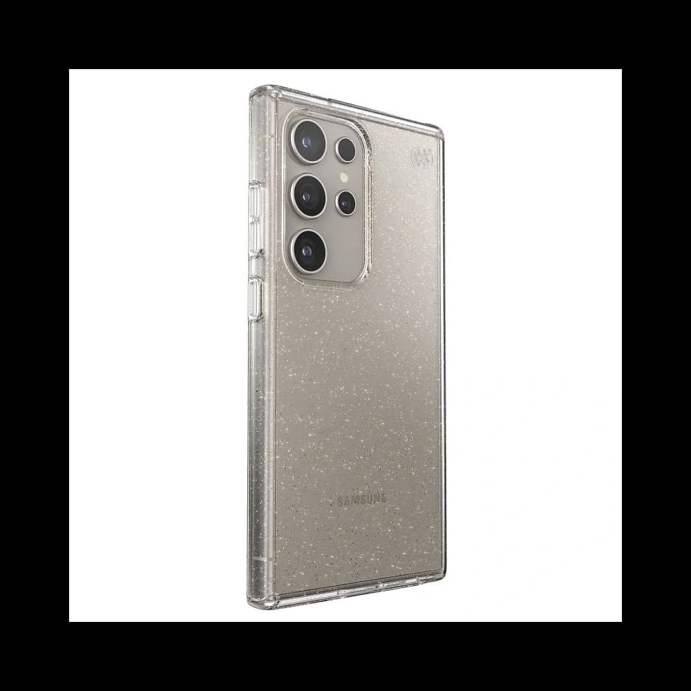 Case Speck Presidio Lux Glitter Samsung Galaxy S24 Ultra klar/gold Glitzer - 10