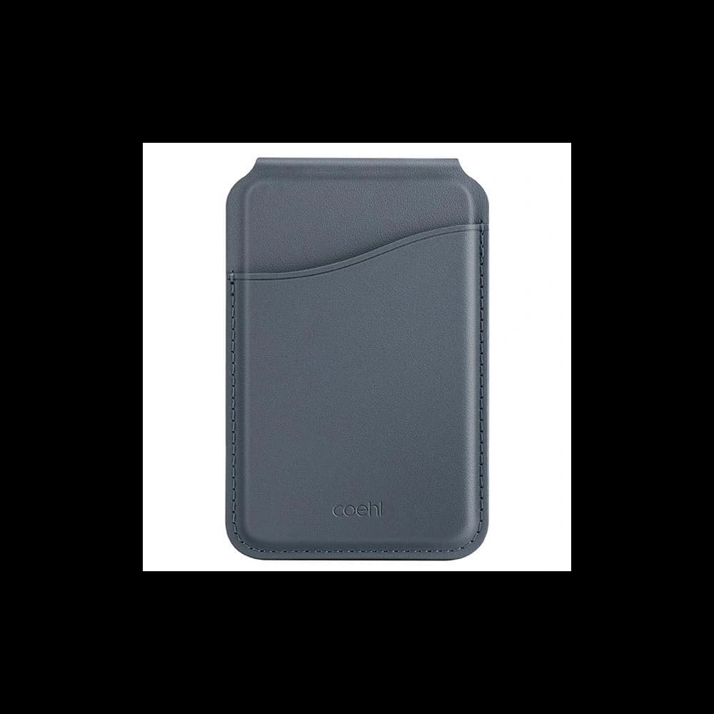 UNIQ Coehl Esme MagSafe magnetic wallet with mirror and stand sapphire blue - 1