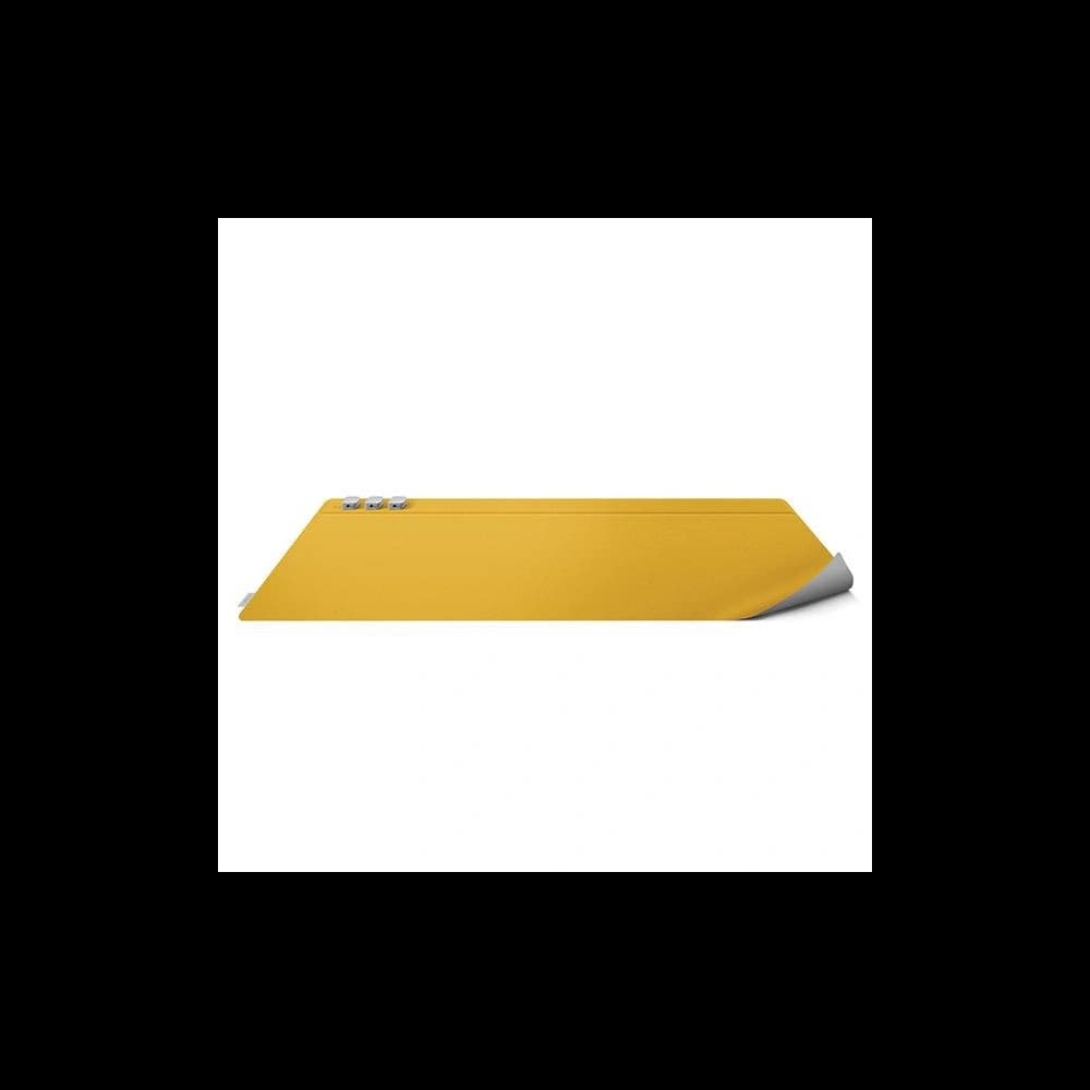 Magnetische Unterlage UNIQ Hagen gelb-grau/kanariengelb-kreidegrau - 1