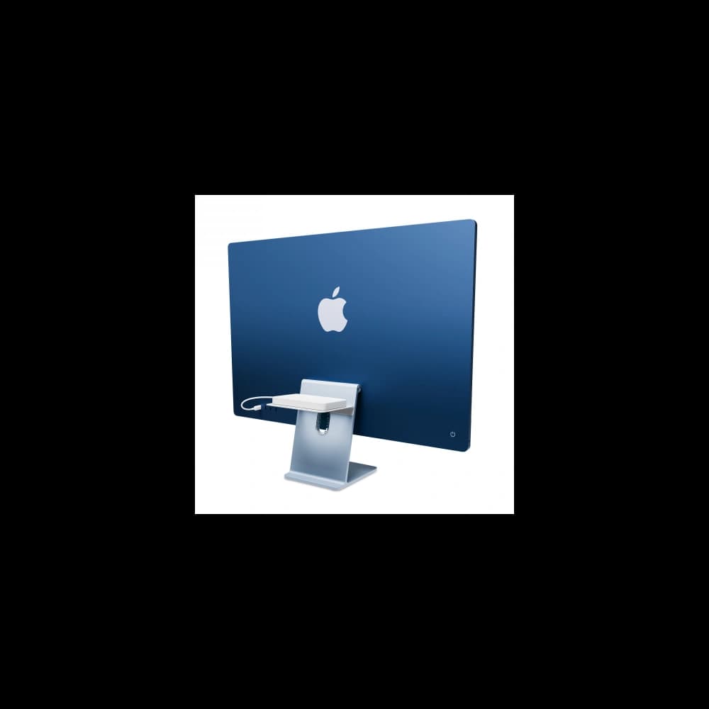 Aluminiumregal Twelve South BackPack 5 kompatibel mit 24" M1 iMac und Apple Studio Display (weiß) - 2